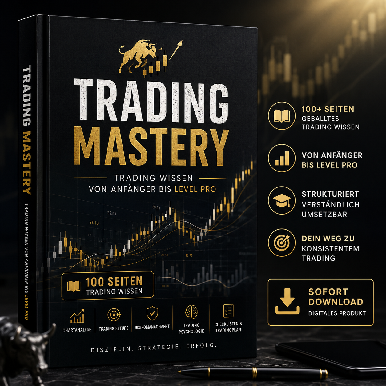 Trading Mastery – Trading Wissen von Anfänger bis Level Pro